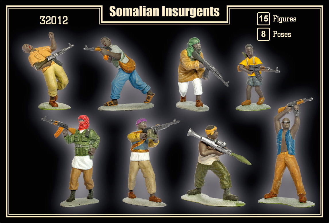 Mars MAR32012 1:32 Somalian insurgents