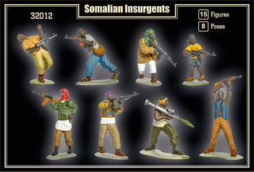 Mars MAR32012 1:32 Somalian insurgents