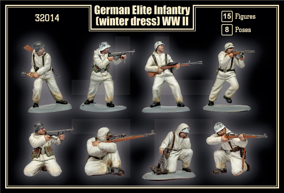 Mars MAR32014 1:32 German Elite Troops in winter troops WWII