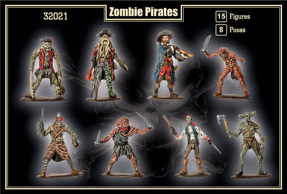Mars MAR32021 1:32 Zombie Pirates