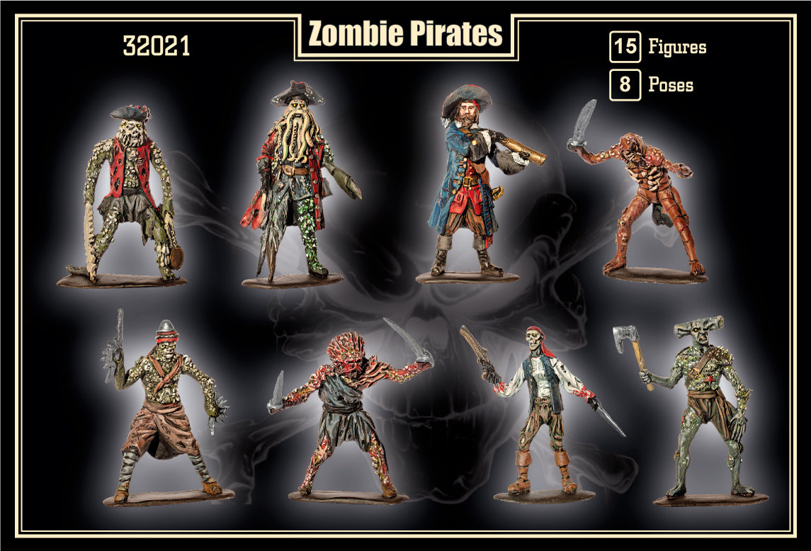 Mars MAR32021 1:32 Zombie Pirates
