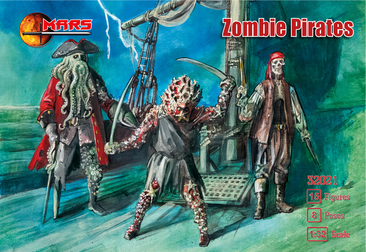 Mars MAR32021 1:32 Zombie Pirates