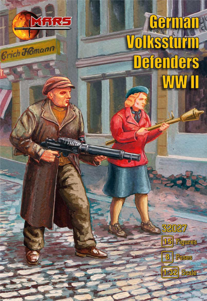 Mars MAR32027 1:32 German Volkssturm Defenders