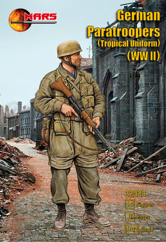Mars MAR32029 1:32 WWII German Paratroopers