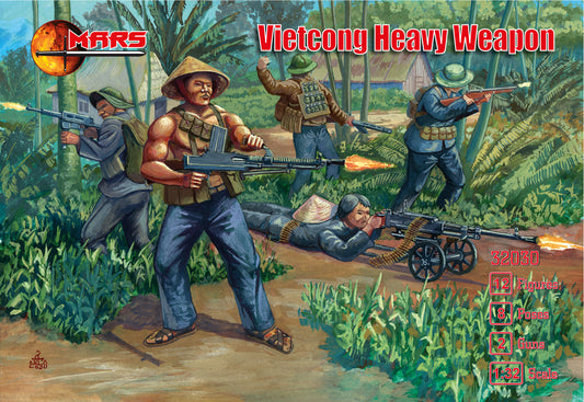 Mars MAR32030 1:32 Vietcong Heavy Weapons