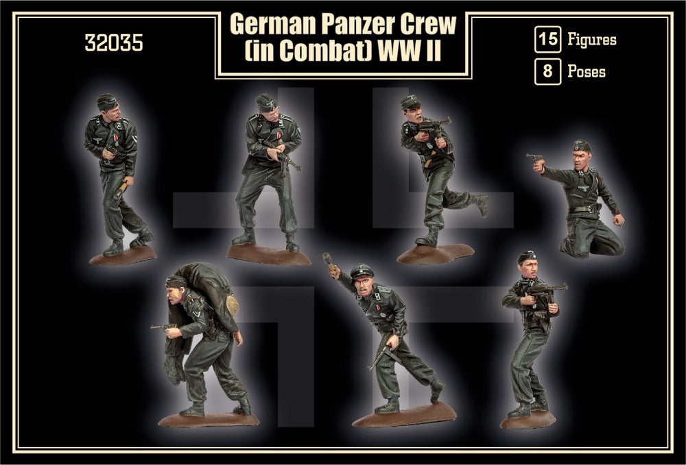 Mars MAR32035 1:32 German Panzer tank crew in combat