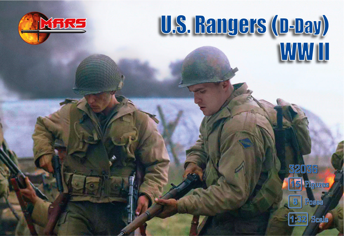 Mars MAR32036 1:32 U.S.Rangers D-Day