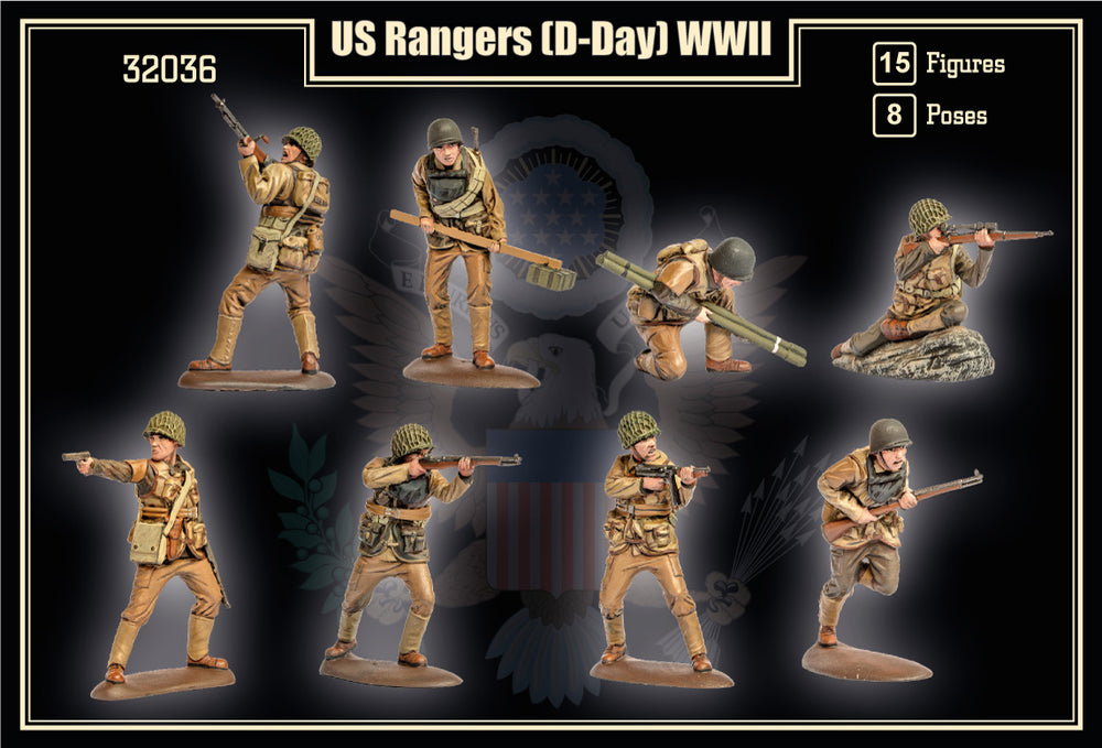 Mars MAR32036 1:32 U.S.Rangers D-Day