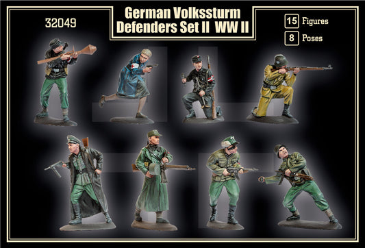 Mars MAR32049 1:32 German Volkssturm Defenders WWII set II