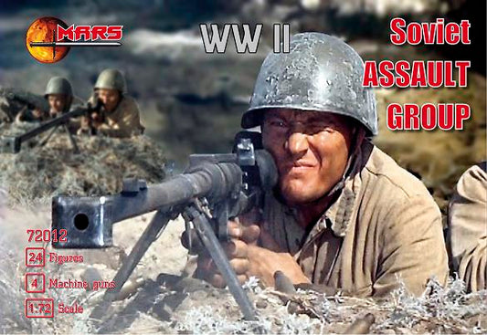 Mars MAR72012 1:72 Soviet WWII Assault Group