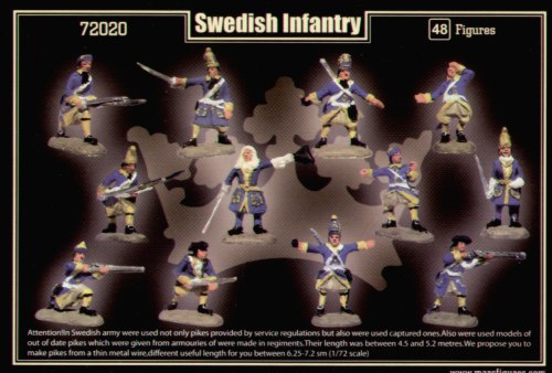 Mars MAR72020 1:72 Swedish infantry