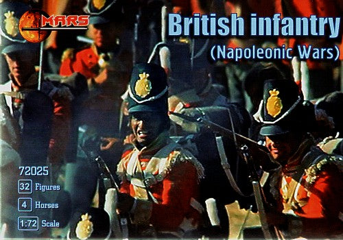 Mars MAR72025 1:72 English Napoleonic infantry