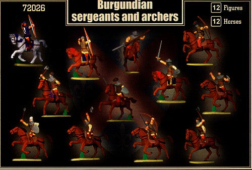 Mars MAR72026 1:72 Burgundian Sergeants and Archers 14-15c