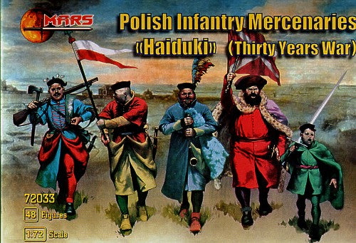 Mars MAR72033 1:72 Polish infantry Mercenaries gaiduks