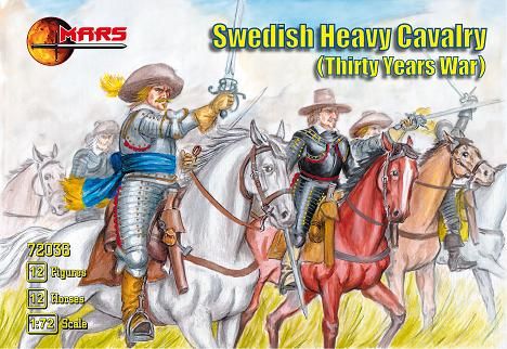 Mars MAR72036 1:72 Swedish Heavy Cavalry Thirty Years War