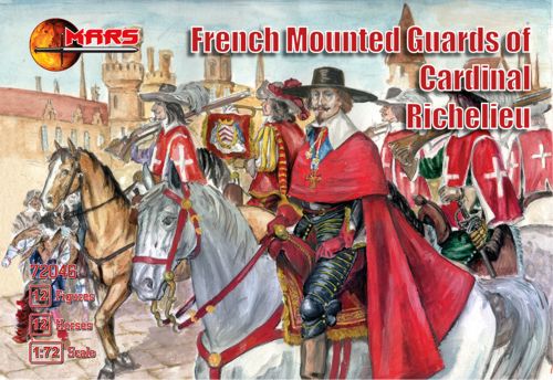 Mars MAR72046 1:72 French mounted guards of Cardinal Richelieu