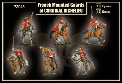 Mars MAR72046 1:72 French mounted guards of Cardinal Richelieu