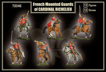Mars MAR72046 1:72 French mounted guards of Cardinal Richelieu