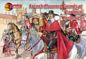Mars MAR72046 1:72 French mounted guards of Cardinal Richelieu