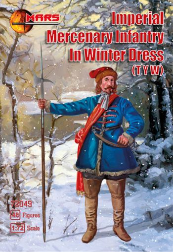Mars MAR72049 1:72 Imperial Mercenary Infantry in Winter Dress TYW