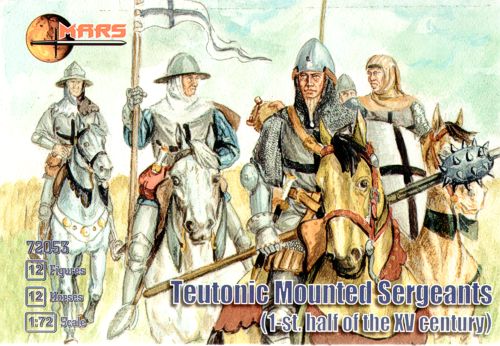Mars MAR72053 1:72 Teutonic Mounted Sergeants