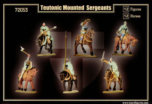 Mars MAR72053 1:72 Teutonic Mounted Sergeants
