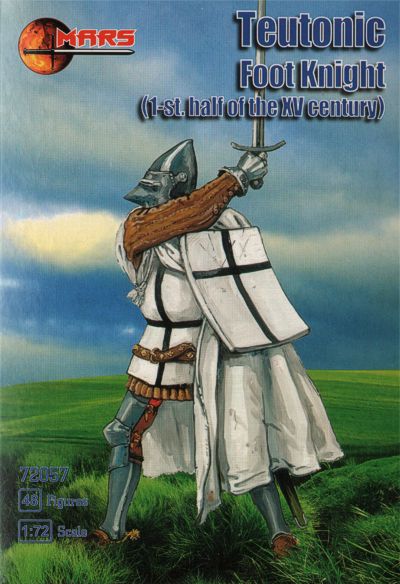 Mars MAR72057 1:72 Foot Knight I half of the XV century