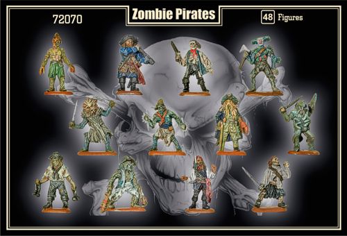 Mars MAR72070 1:72 Zombie Pirates of the Caribbean