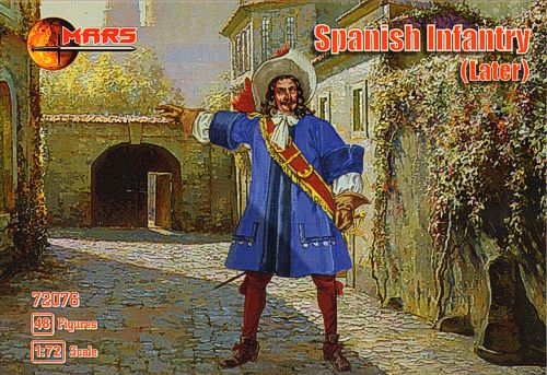 Mars MAR72076 1:72 Spanish infantry