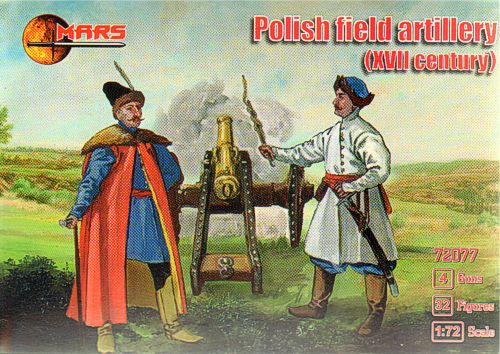 Mars MAR72077 1:72 Polish field artillery XVII fox