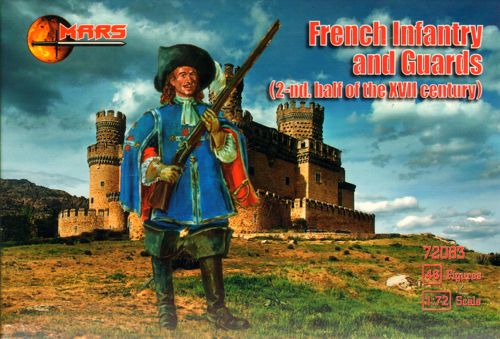 Mars MAR72083 1:72 Royal French infantry and guards 2 half of the 17th century