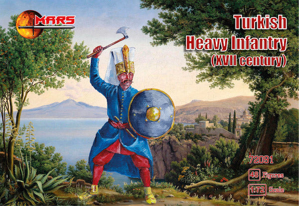 Mars MAR72091 1:72 Turkish heavy infantry 17th century