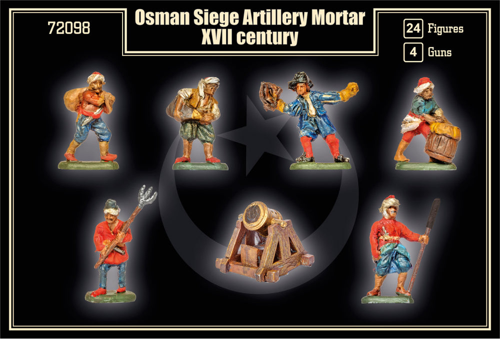 Mars MAR72098 1:72 Osman Siege Artillery