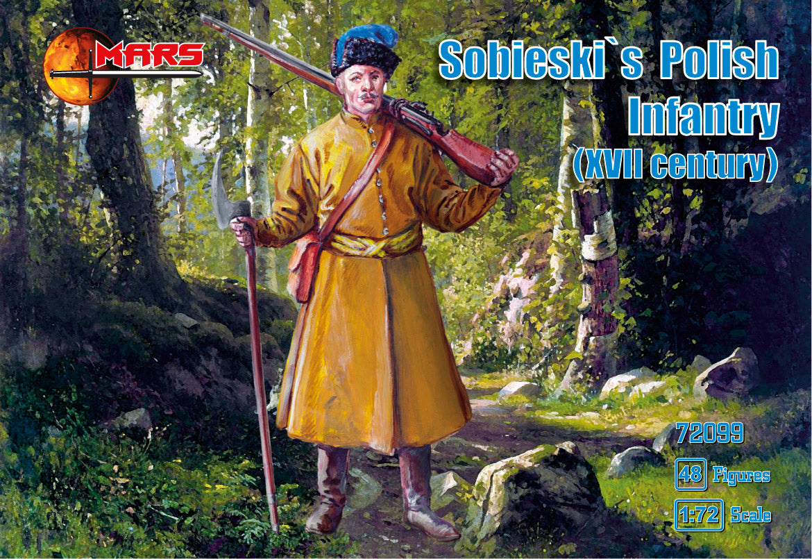 Mars MAR72099 1:72 Sobieski`s Polish Infantry XVII century