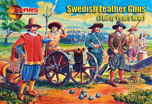 Mars MAR72100 1:72 Swedish Leather guns