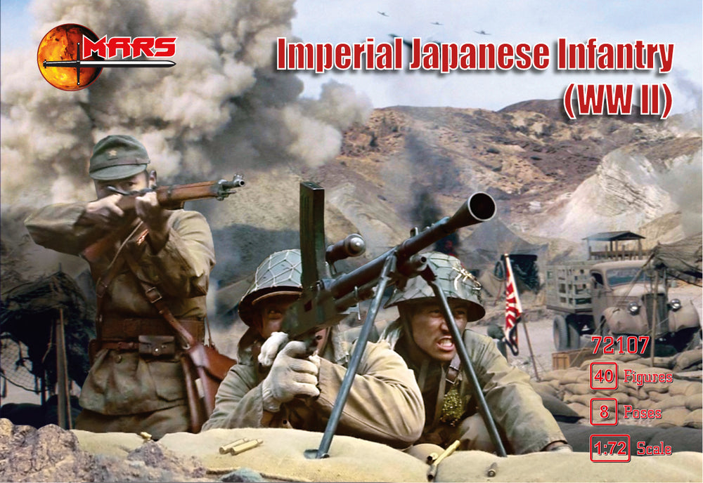 Mars MAR72107 1:72 Imperial japanese infantry
