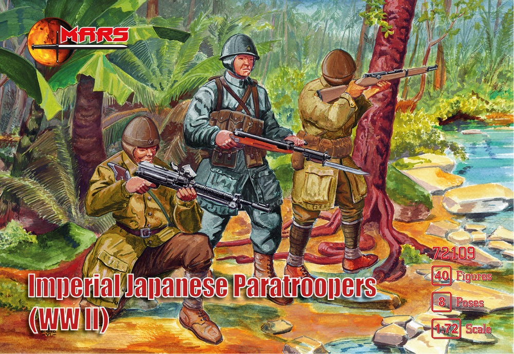 Mars MAR72109 1:72 Imperial Japanese paratroopers
