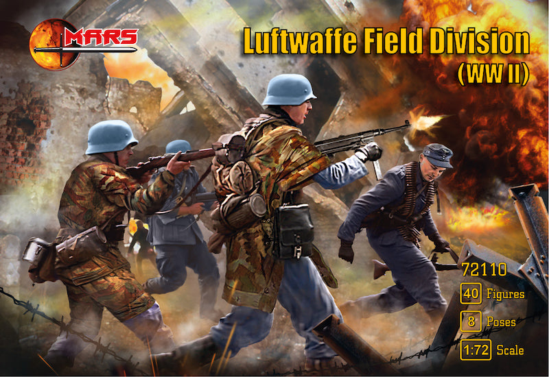 Mars MAR72110 1:72 Luftwaffe Field Division infantry