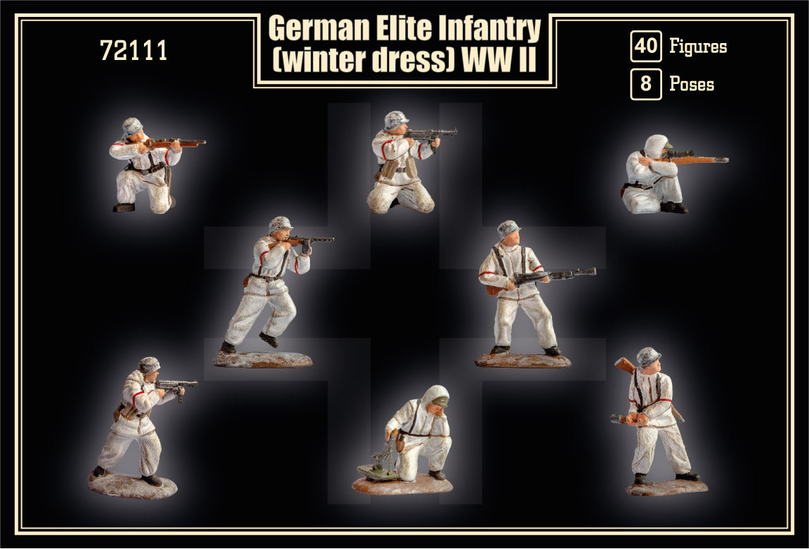 Mars MAR72111 1:72 German Elite Infantry in winter uniforms