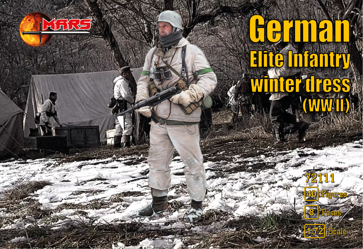Mars MAR72111 1:72 German Elite Infantry in winter uniforms