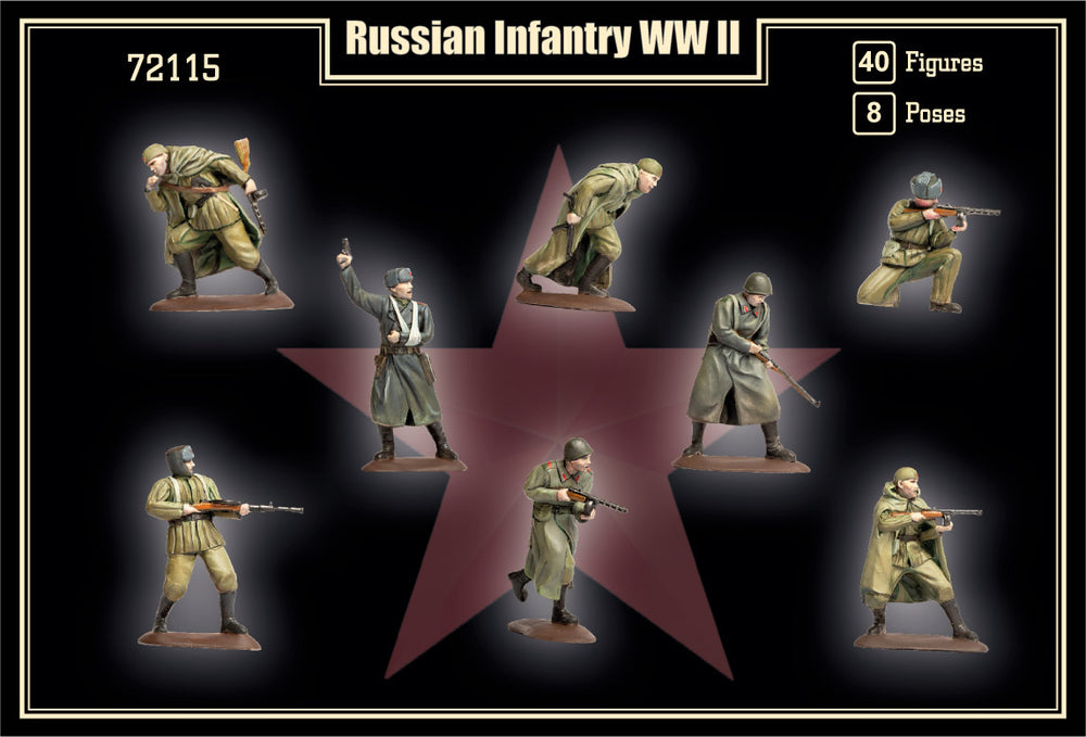 Mars MAR72115 1:72 Russian Infantry WWII