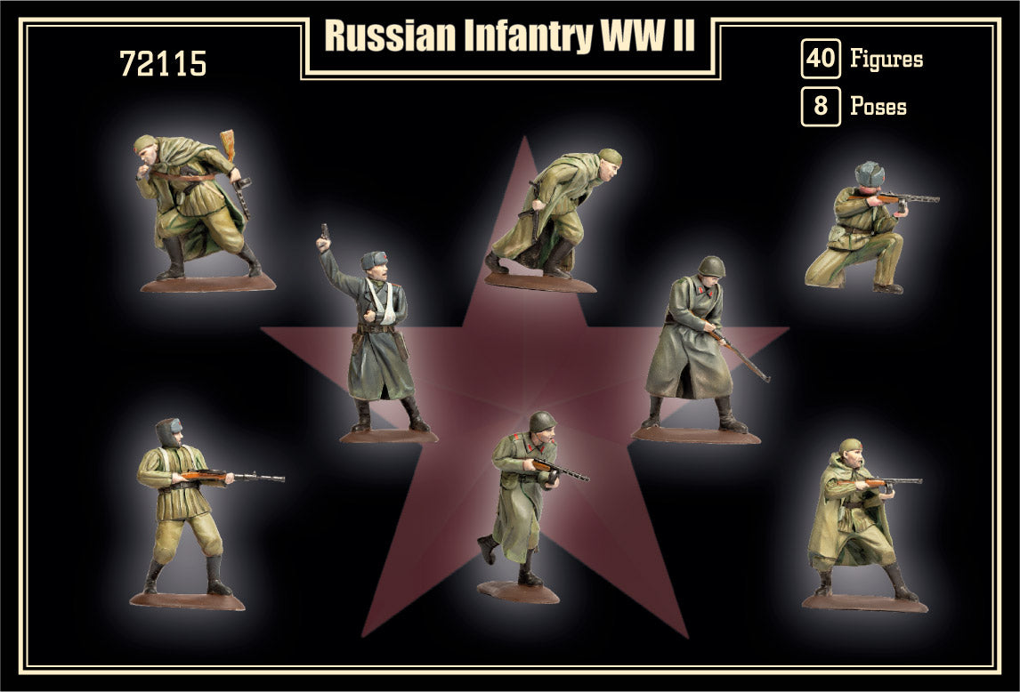 Mars MAR72115 1:72 Russian Infantry WWII