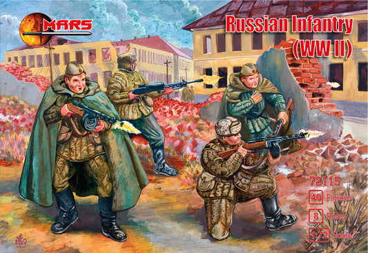 Mars MAR72115 1:72 Russian Infantry WWII