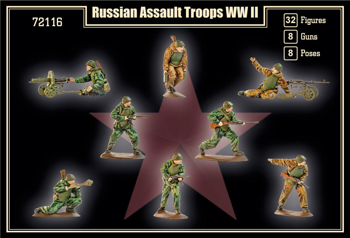 Mars MAR72116 1:72 Russian Assault Troops WWII