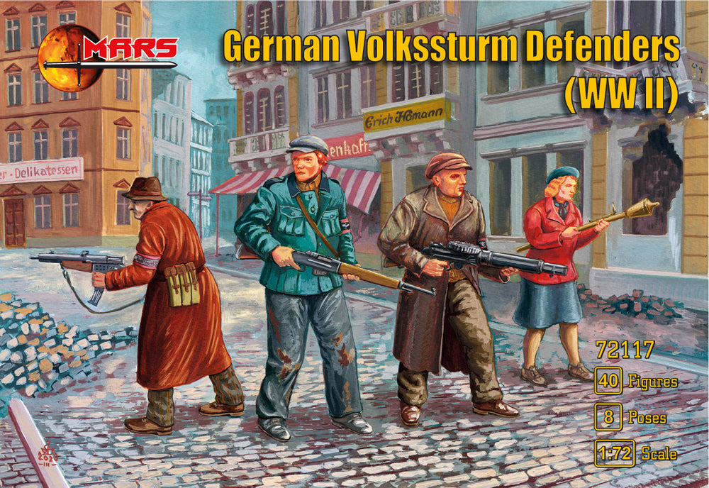 Mars MAR72117 1:72 German Volkssturm Defenders
