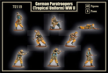 Mars MAR72119 1:72 German Paratroopers in tropical uniform