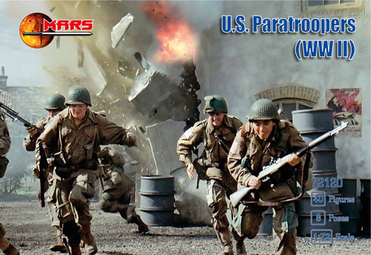 Mars MAR72120 1:72 U.S.Paratroopers