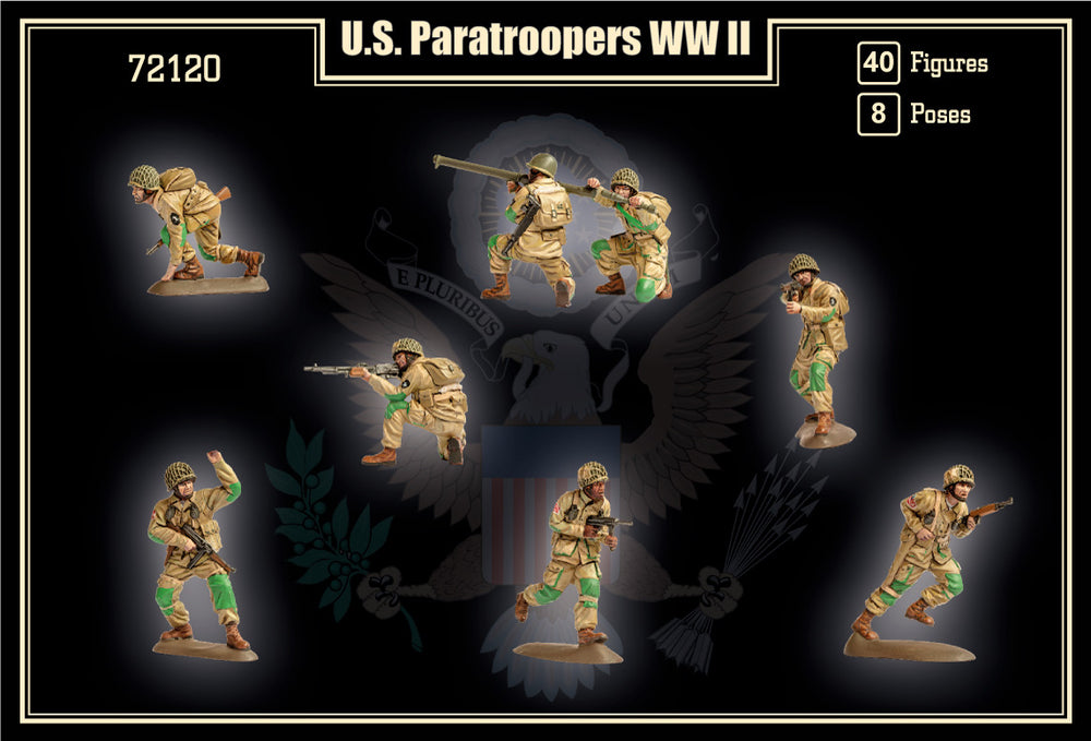 Mars MAR72120 1:72 U.S.Paratroopers