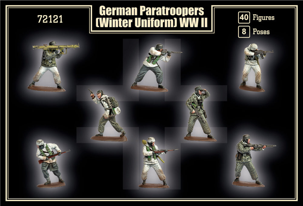 Mars MAR72121 1:72 German Paratroopers winter uniform.