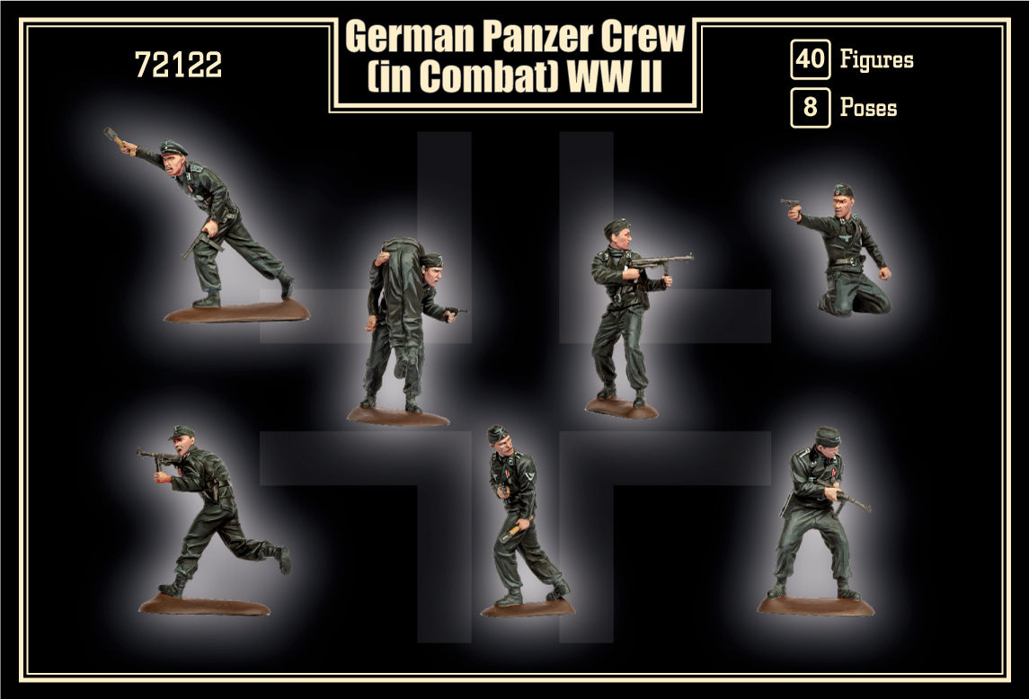 Mars MAR72122 1:72 German Panzer crew in combat